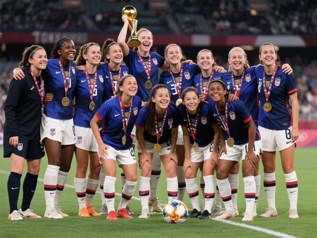 美国队对女足运动的影响
作为奥运会女足